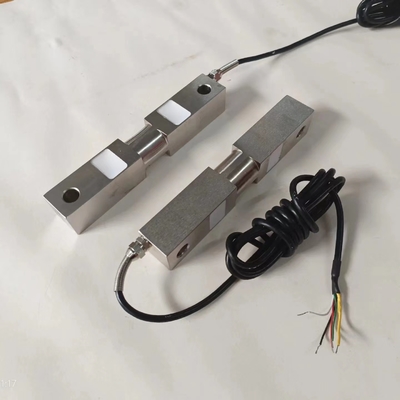Double Shear Beam Load Cells 500kg 1 Ton Baja Alloy Konstruksi Bahan Nikel Plated