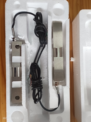 Double Shear Beam Load Cells 500kg 1 Ton Baja Alloy Konstruksi Bahan Nikel Plated