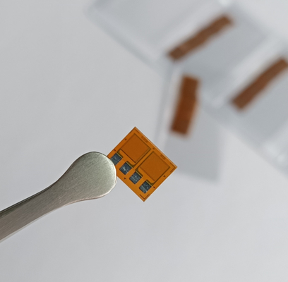 Steel atau Alloy Aluminium Foil Strain Gauge BF BA Series dengan kisaran 0-1000 Microstrain
