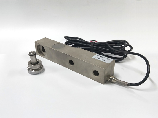 Single Shear Beam Load Cell Rated untuk -10~60.C 15V Maximum Excitation 0.02% Keakuratan