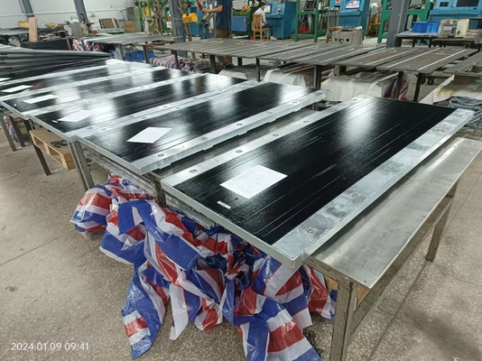 Timbang dalam Gerakan Bending Piring Truck Scale Heavy Duty Weigher di Industri Pertambangan