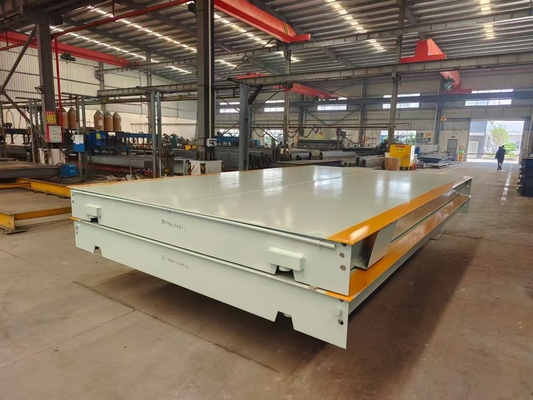 U-beam Steel Bridge Truck Scale Structure untuk pemasangan yang mudah Weigh Pad -10C 50C