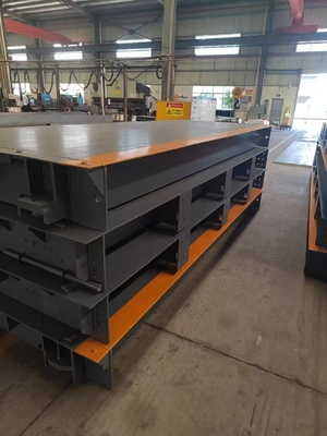 U-beam Steel Bridge Truck Scale Structure untuk pemasangan yang mudah Weigh Pad -10C 50C