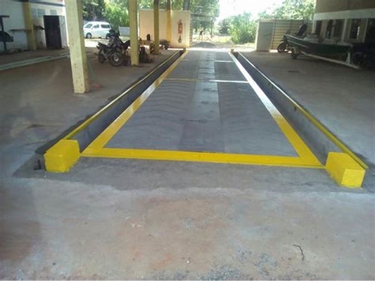 Menimbang dalam Gerakan Bending Plate Scale Truck Weigher di Pertambangan