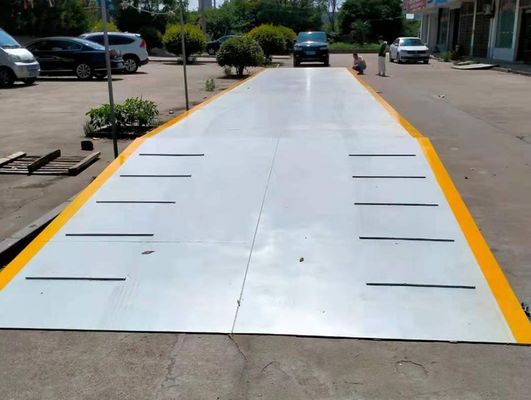 Timbang dalam Gerakan Bending Piring Truck Scale Heavy Duty Weigher di Industri Pertambangan