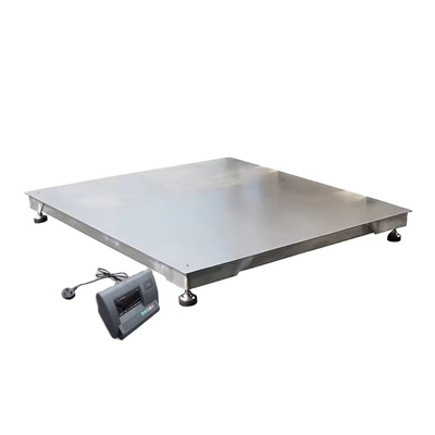 Platform Pengelasan Stainless Steel Skala Lantai Industri Dek Tunggal