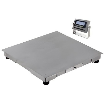 Platform Pengelasan Stainless Steel Skala Lantai Industri Dek Tunggal