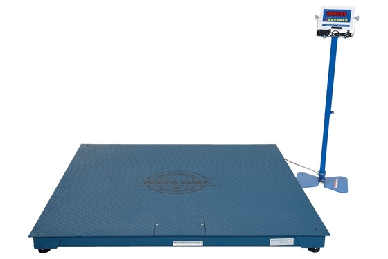 Platform Pengelasan Stainless Steel Skala Lantai Industri Dek Tunggal