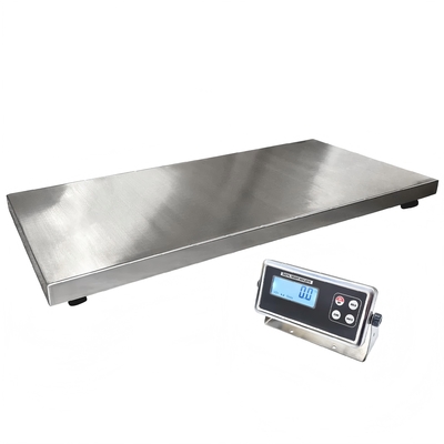 Skala lantai stainless steel dengan indikator hewan penimbang