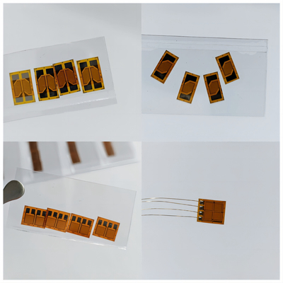 Half Bridge Shear Foil Strain Gauges 350 Ohms seri HA