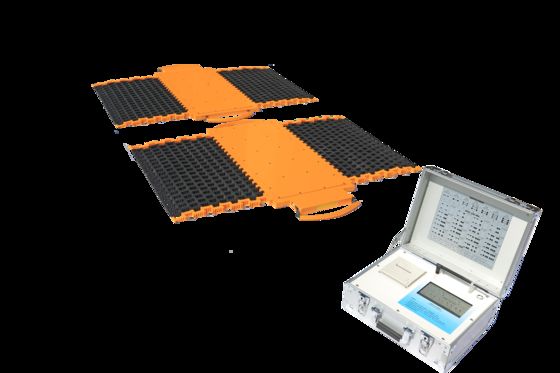 Portable Axle Weigh Pads dengan built - In Display IP65 Perlindungan Air