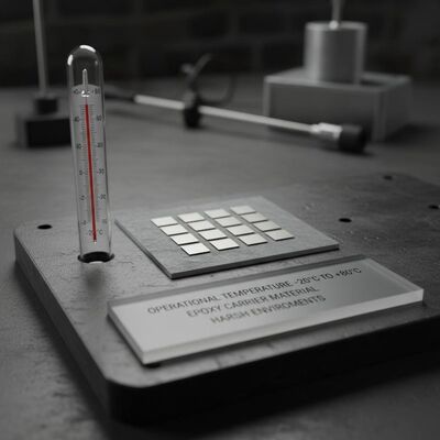 Suhu Operasional Minus 20 hingga Plus 80 Derajat Strain Gauge Menggunakan Bahan Pembawa Epoksi untuk Kinerja di Lingkungan yang Keras