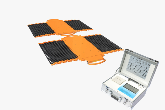 Skala Portable Axle dengan Indikator Terintegrasi untuk Berat Kendaraan