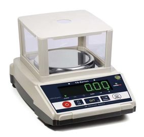 Laboratorium Elektronik presisi Balance dengan Wind Shield Tampilan LCD yang akurat